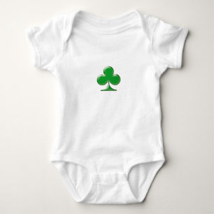 Saint Patrick's Day Irish Green Clover Shamrock Romper