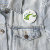 Saint Patrick's Day Irish Shenanigans Shamrock Ronde Button 5,7 Cm (In situ)