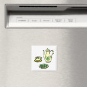 Saint Patrick's Day Irish Tea Set Magnet (In Situ (Lave-vaisselle))