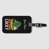 Saint Patrick's Day is Lucky Bagagelabel (Voorkant (horizontaal))