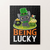 Saint Patrick's Day is Lucky Legpuzzel (Verticaal)
