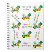 Saint Patrick's Day Joyeux Carnet d'anniversaire (Devant)