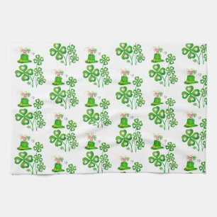 Saint Patrick's Day Kitchen Hand Towel Theedoek