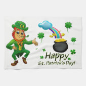 Saint Patrick's Day Kitchen Hand Towel Theedoek (Horizontaal)