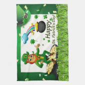 Saint Patrick's Day Kitchen Hand Towel Theedoek (Verticaal)