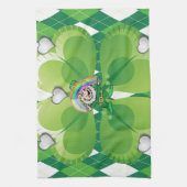 Saint Patrick's Day Kitchen Hand Towel Theedoek (Verticaal)