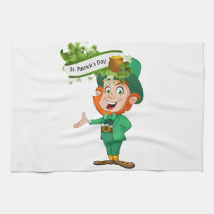 Saint Patrick's Day Kitchen Hand Towel Theedoek