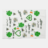 Saint Patrick's Day Kitchen Hand Towel Theedoek (Horizontaal)