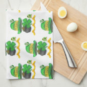 Saint Patrick's Day Kitchen Hand Towel Theedoek (Quarter Fold)