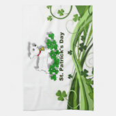 Saint Patrick's Day Kitchen Hand Towel Theedoek (Verticaal)