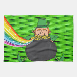 Saint Patrick's Day Kitchen Hand Towel Theedoek