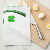 Saint Patrick's Day Kitchen Hand Towel Theedoek (Quarter Fold)