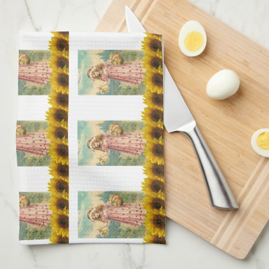 Saint Patrick's Day Kitchen Hand Towel Theedoek (Quarter Fold)