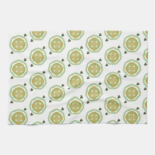 Saint Patrick's Day Kitchen Hand Towel Theedoek (Horizontaal)
