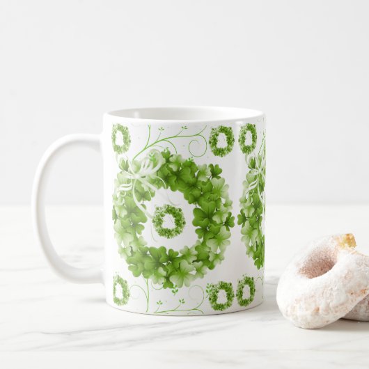 Saint Patrick's Day Koffiemok (Met donut)