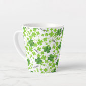 "Saint Patrick's Day" Latte Mug (Angle gauche)