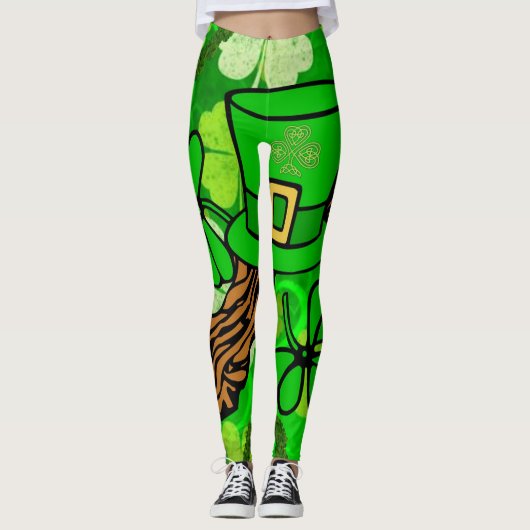 Saint Patrick's Day Leggings (Voorkant)