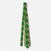 Saint Patrick's Day Leprachaun Casquette Cravate (Dos)