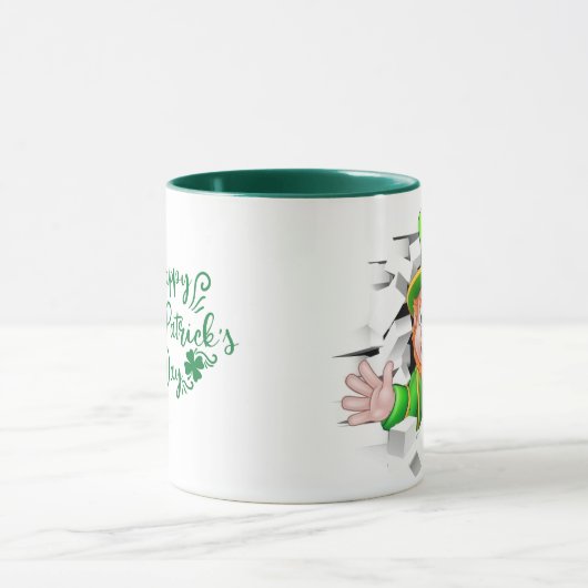 Saint Patrick's Day leprechaun mug (Centre)
