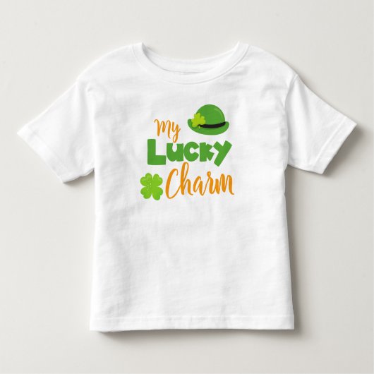 Saint Patrick's Day, Leprechaun Pet, Lucky Charm Kinder Shirts (Voorkant)