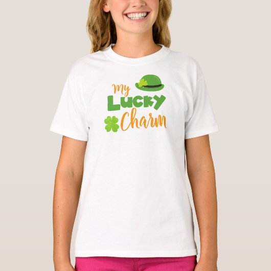 Saint Patrick's Day, Leprechaun Pet, Lucky Charm T-shirt (Voorkant)