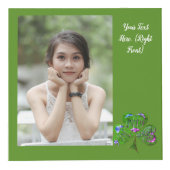 Saint Patrick's Day Leprechaun Shamrock Photo Cube (Droite)