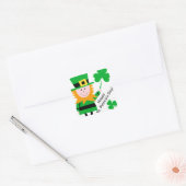 Saint Patrick's Day Leprechaun Shamrock Stickers (Envelop)