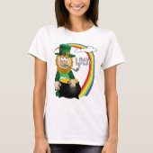 Saint Patrick's Day Leprechaun T-Shirt (Devant)