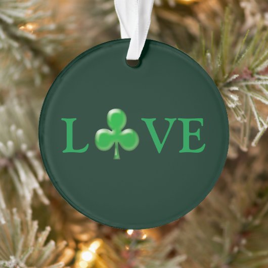 Saint Patrick's Day Love Green Clover Shamrock (Arbre)