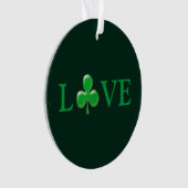 Saint Patrick's Day Love Green Clover Shamrock (devant)