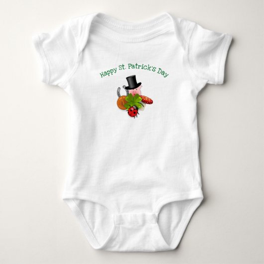Saint Patrick's Day Lucky Charms Romper (Voorkant)
