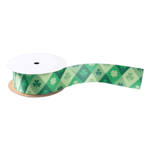 Saint Patrick's Day Lucky Green Shamrock Clover Lint (Spoel)