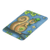 Saint Patrick's Day LUCKY IRISH SQUIRREL MAGNET (Côté Gauche)