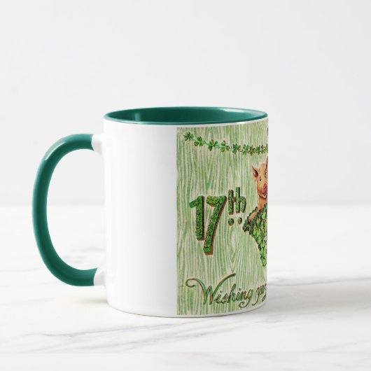 Saint Patrick's Day Lucky Pig,  Mok (Links)