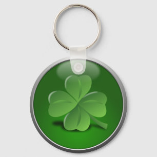 Saint Patrick's Day Lucky Shamrock Sleutelhanger