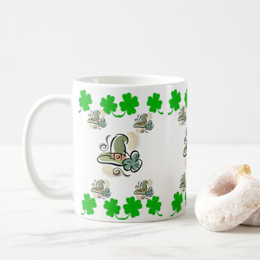 Saint Patrick's Day Mok (Met donut)