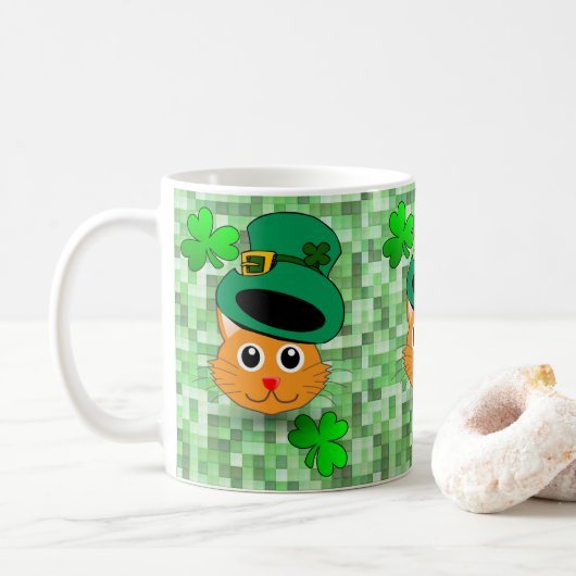 Saint Patrick's Day Mok (Met donut)
