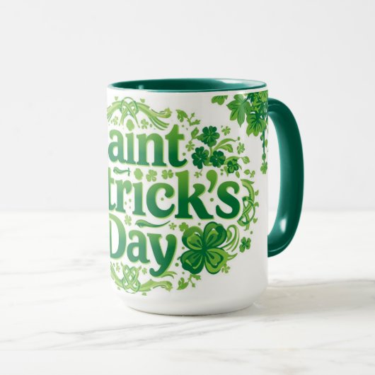 Saint Patrick's Day mok (Voorkant rechts)