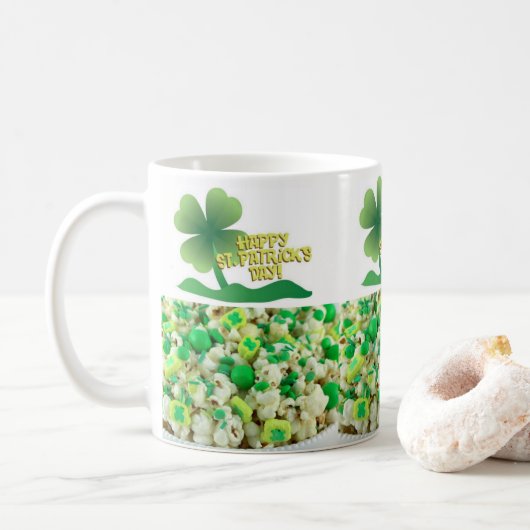 Saint Patrick's Day Mok (Met donut)
