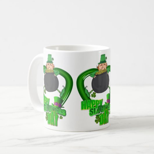 Saint Patrick's Day Mok (Voorkant links)
