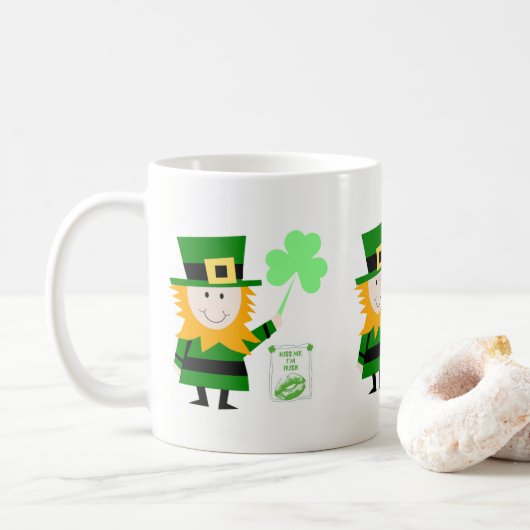 Saint Patrick's Day Mok (Met donut)