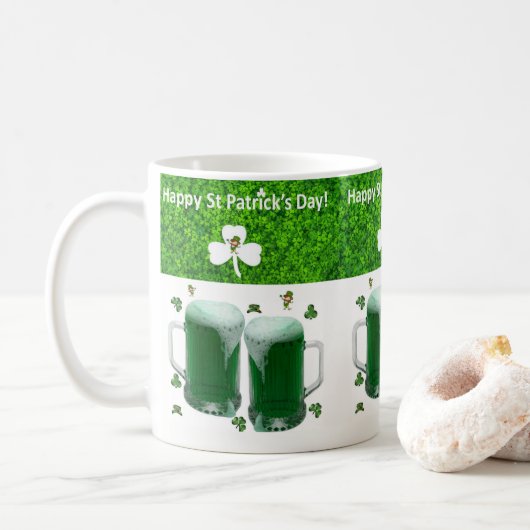 Saint Patrick's Day Mok Beer (Met donut)
