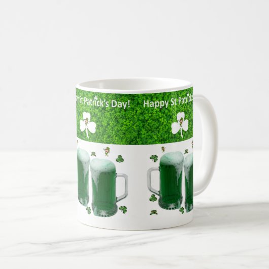 Saint Patrick's Day Mok Beer (Voorkant rechts)