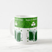 Saint Patrick's Day Mok Bier (Voorkant links)