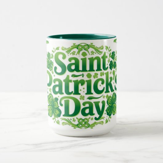 Saint Patrick's Day mug (Centre)