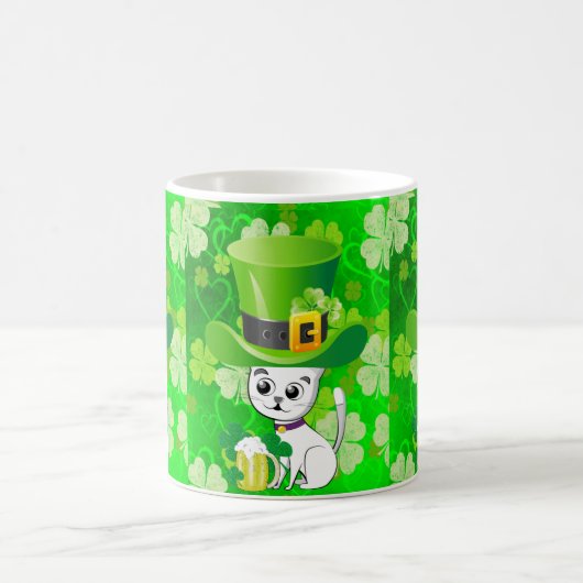 Saint Patrick's Day Mug Cat (Centre)