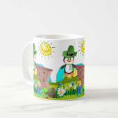 Saint Patrick's Day Mug Penguin (Devant gauche)