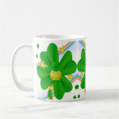 Saint Patrick's Day Mug Shamrock (Gauche)