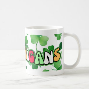 Saint Patrick's Day Mug Shamrocks et Shenanigans