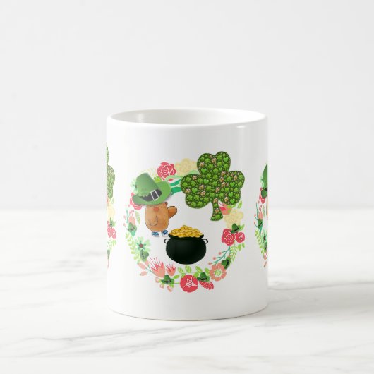 Saint Patrick's Day Mug Teddy Bear (Centre)